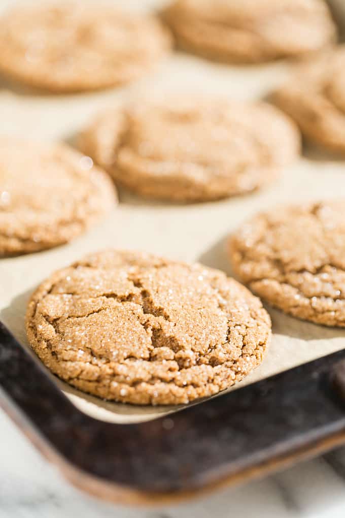 Grandpa's Old Fashioned Molasses Ginger Cookies | Get Inspired Everyday!