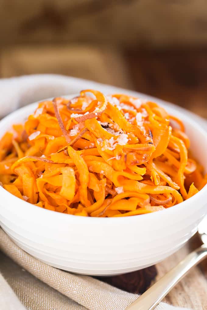 Simple Roasted Sweet Potato Noodles | Get Inspired Everyday!