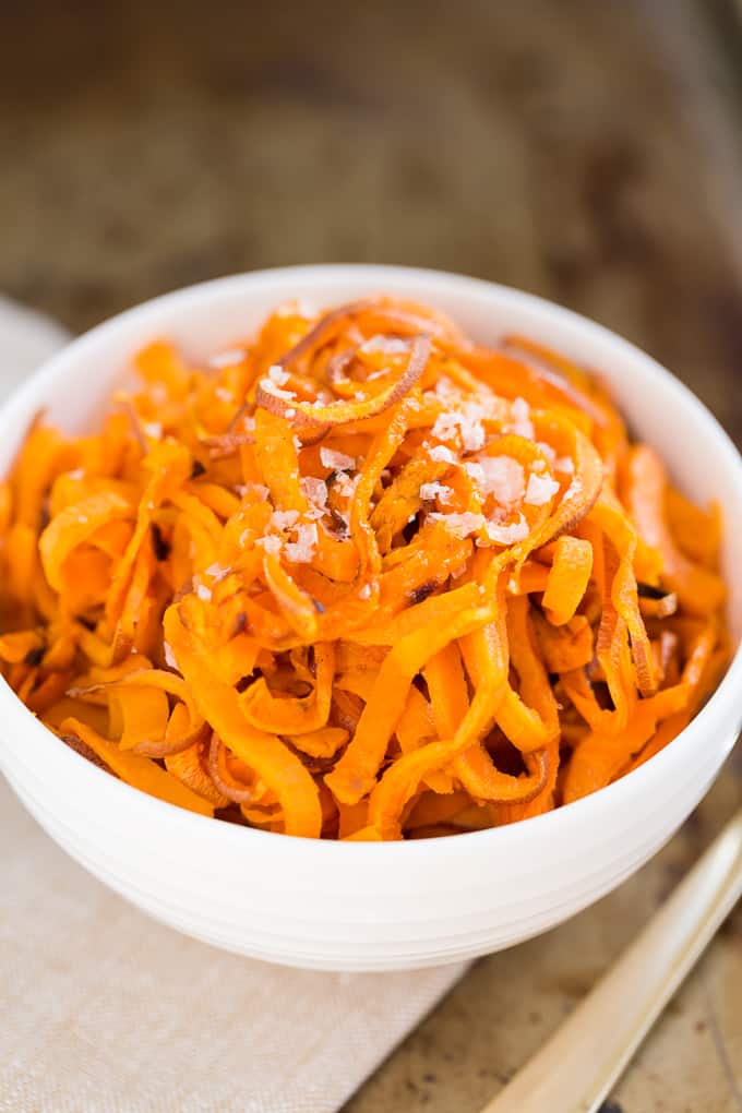 Easy Sweet Potato Noodles - Clean Foodie Cravings