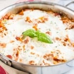 Skillet Lasagna with Butternut Noodles | Get Inspired Everyday!