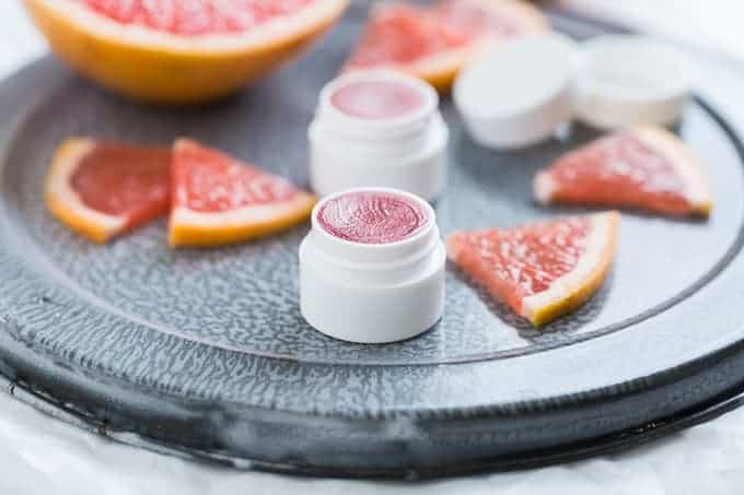 Homemade Pink Grapefruit Lip Balm | Get Inspired Everyday!