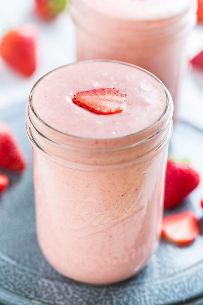 Strawberries and Cream Smoothie | Get Inspired Everyday!