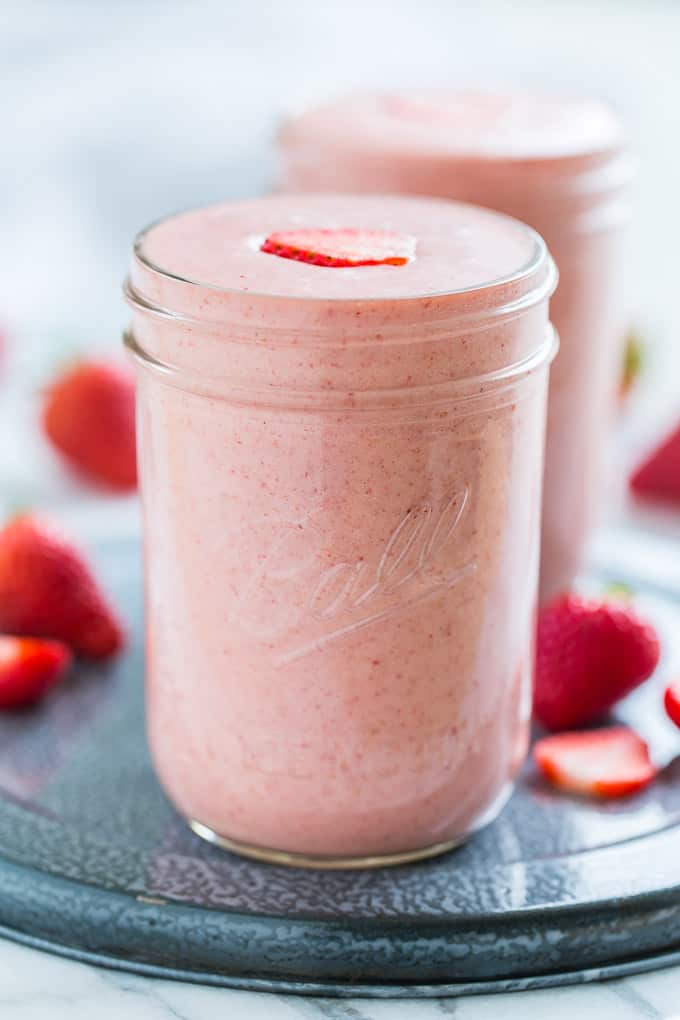 Strawberries and Cream Smoothie | Get Inspired Everyday!