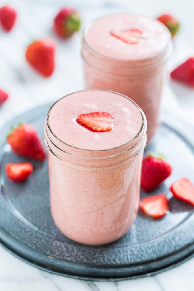 Strawberries and Cream Smoothie | Get Inspired Everyday!