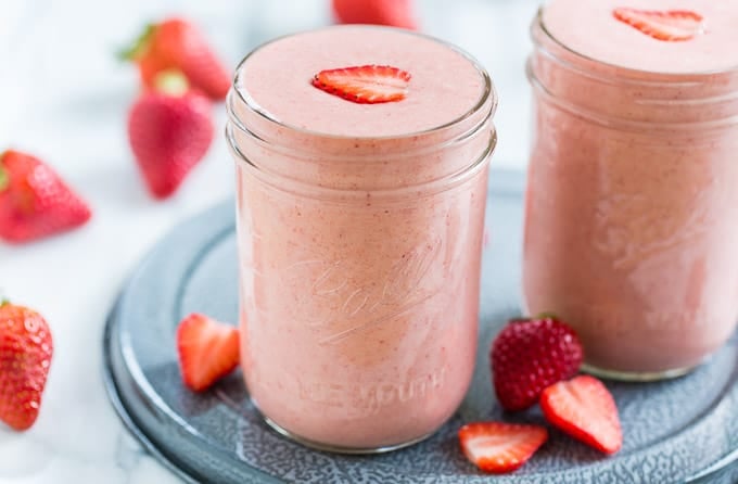 Strawberries and Cream Smoothie | Get Inspired Everyday!