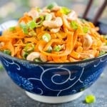 Simple Sweet Potato Noodle Pad Thai | Get Inspired Everyday!