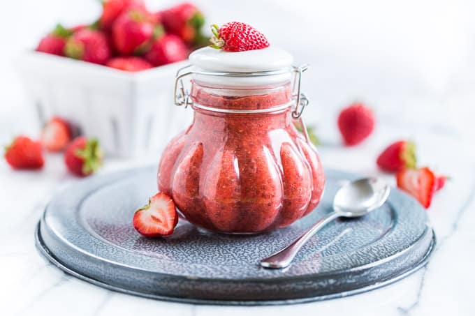 Fresh Strawberry Chia Jam | Get Inspired Everyday!