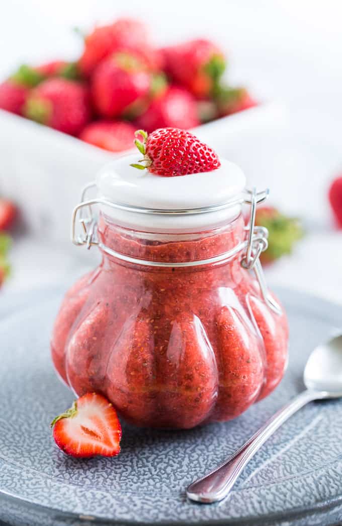 Fresh Strawberry Chia Jam | Get Inspired Everyday!