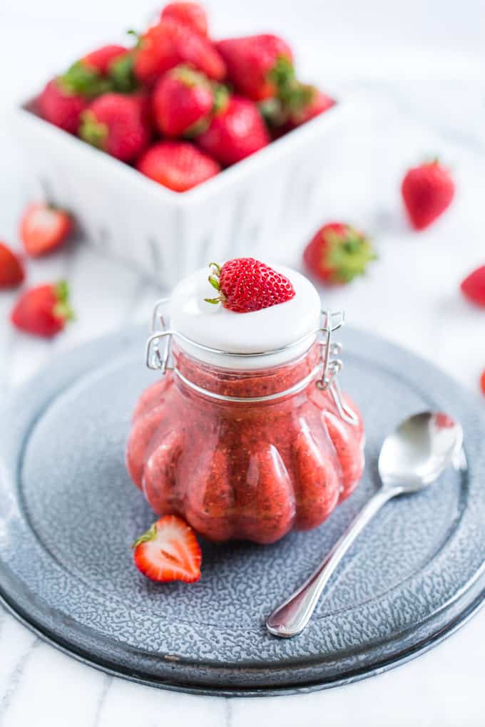 Fresh Strawberry Chia Jam | Get Inspired Everyday!
