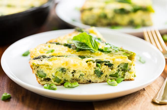 Asparagus Fontina Frittata | Get Inspired Everyday!