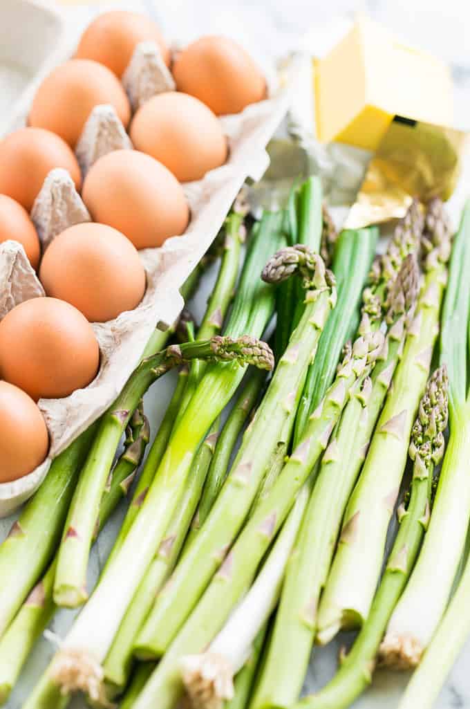 Asparagus Fontina Frittata | Get Inspired Everyday!