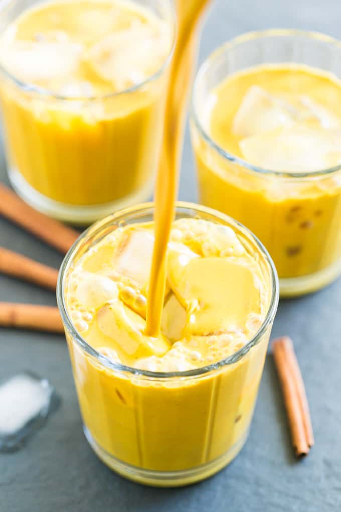 Golden Milk Iced Latte | Get Inspired Everyday!