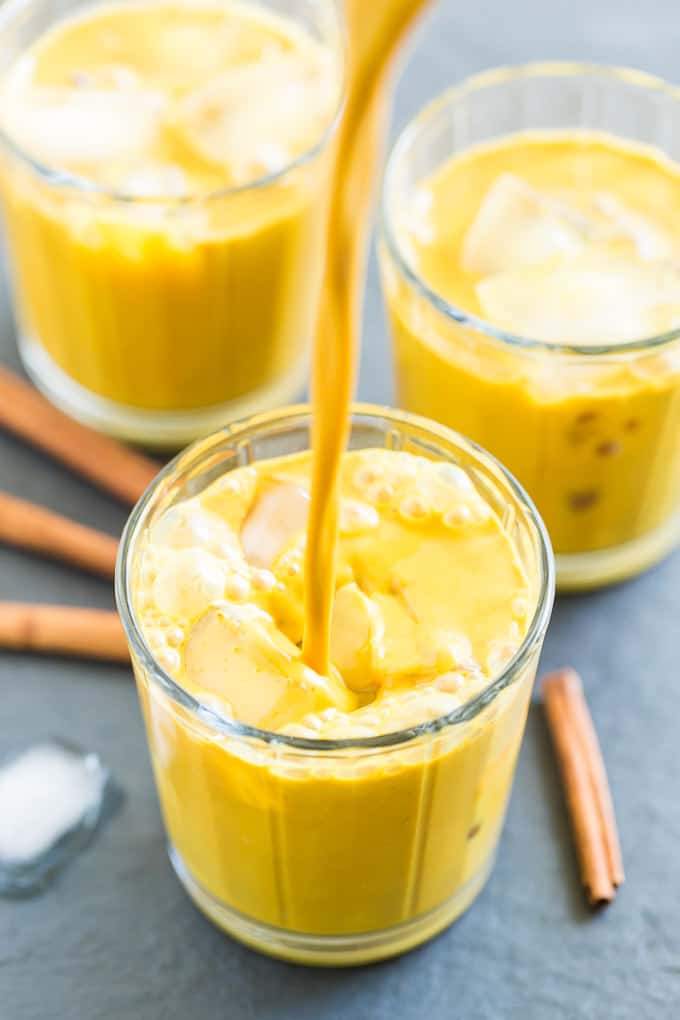 Golden Milk Iced Latte | Get Inspired Everyday!