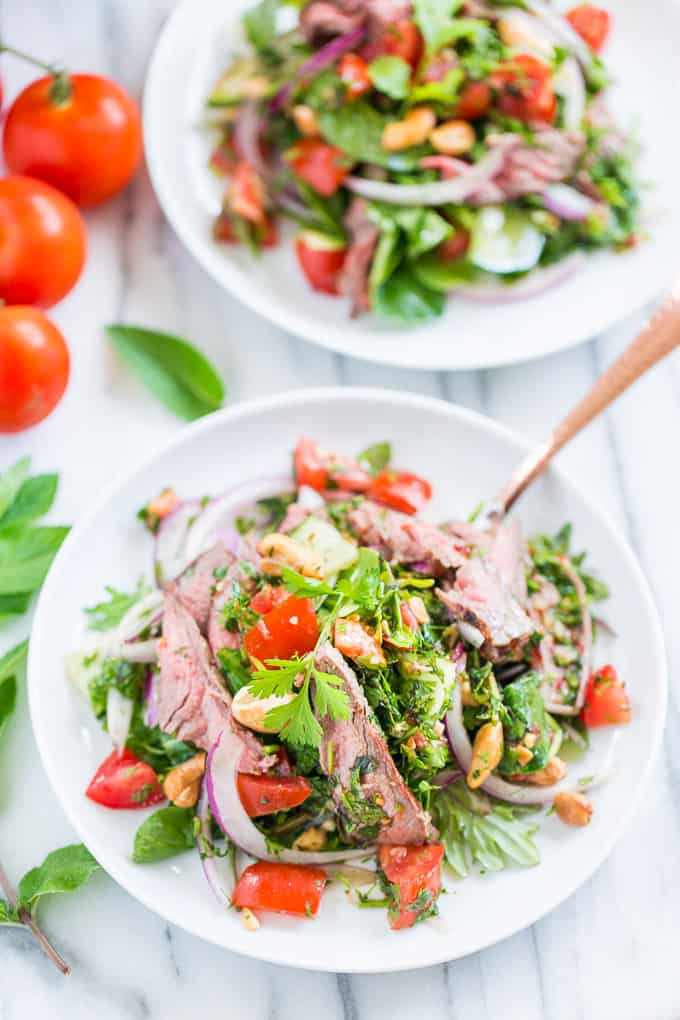Easy Thai Beef Salad | Get Inspired Everyday!