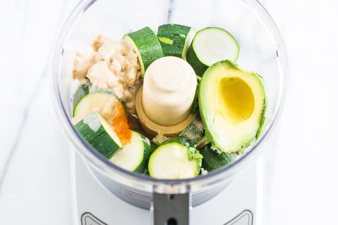 Avocado Zucchini Hummus | Get Inspired Everyday!