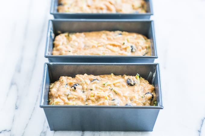 Healthy Zucchini Blueberry Bread | Get Inspired Everyday!