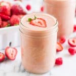 Peanut Butter and Jelly Protein Smoothie | Get Inspired Everyday!
