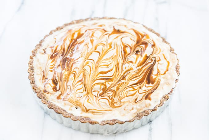 Salted Caramel Ice Cream Tart | Get Inspired Everyday!