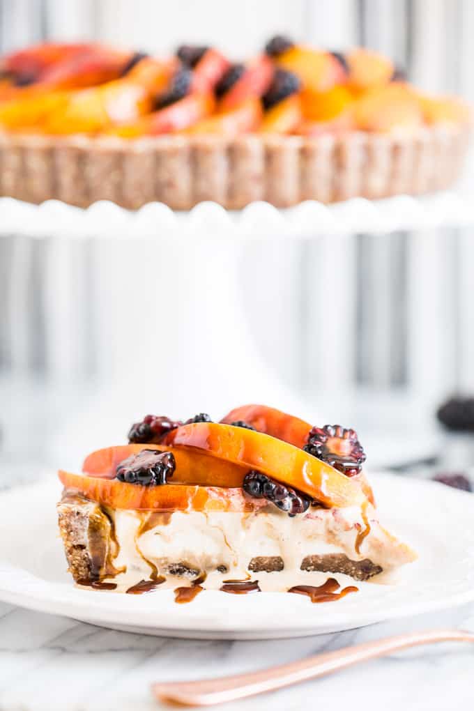 Salted Caramel Ice Cream Tart | Get Inspired Everyday!