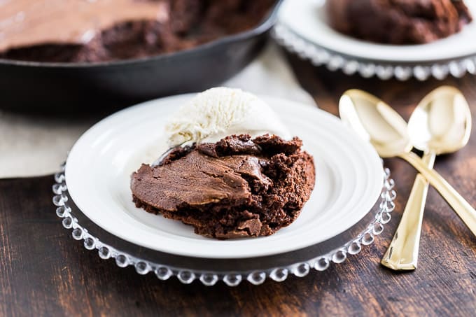 Chocolate Fudge Skillet Cake | Get Inspired Everyday!