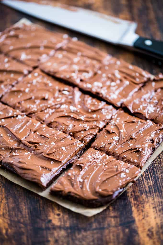 No Bake Fudge Frosted Brownies | Get Inspired Everyday!