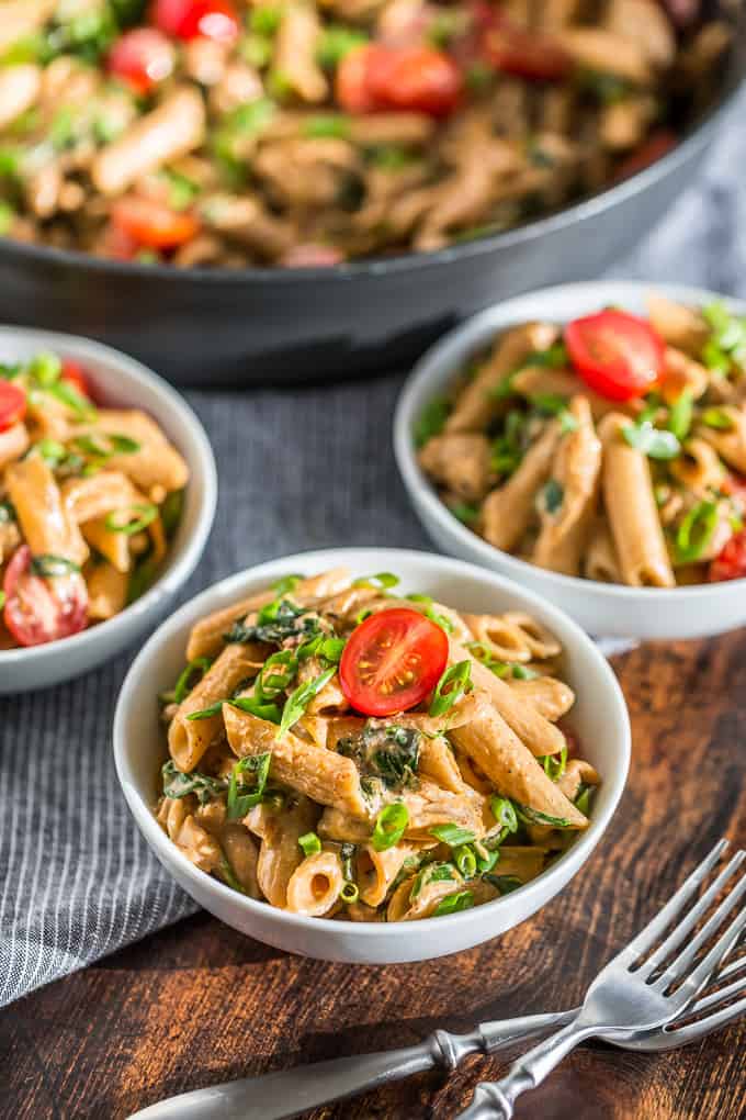 Creamy Blackened Chicken Pasta | Get Inspired Everyday!