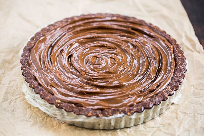Vegan Chocolate Hazelnut Tart | Get Inspired Everyday!