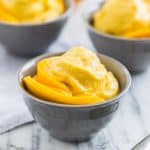 10 Minute Soft Serve Mango Ice Cream | Get Inspired Everyday!