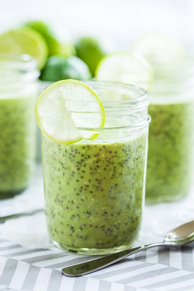 Creamy Coconut Lime Chia Pudding | Get Inspired Everyday!