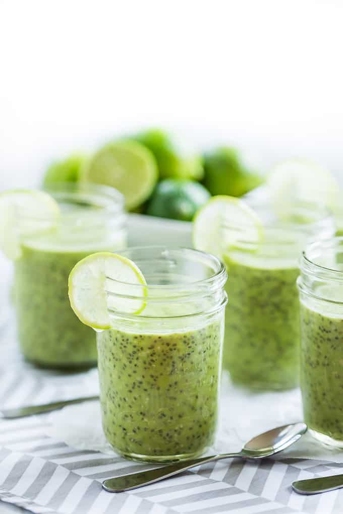 Creamy Coconut Lime Chia Pudding | Get Inspired Everyday!