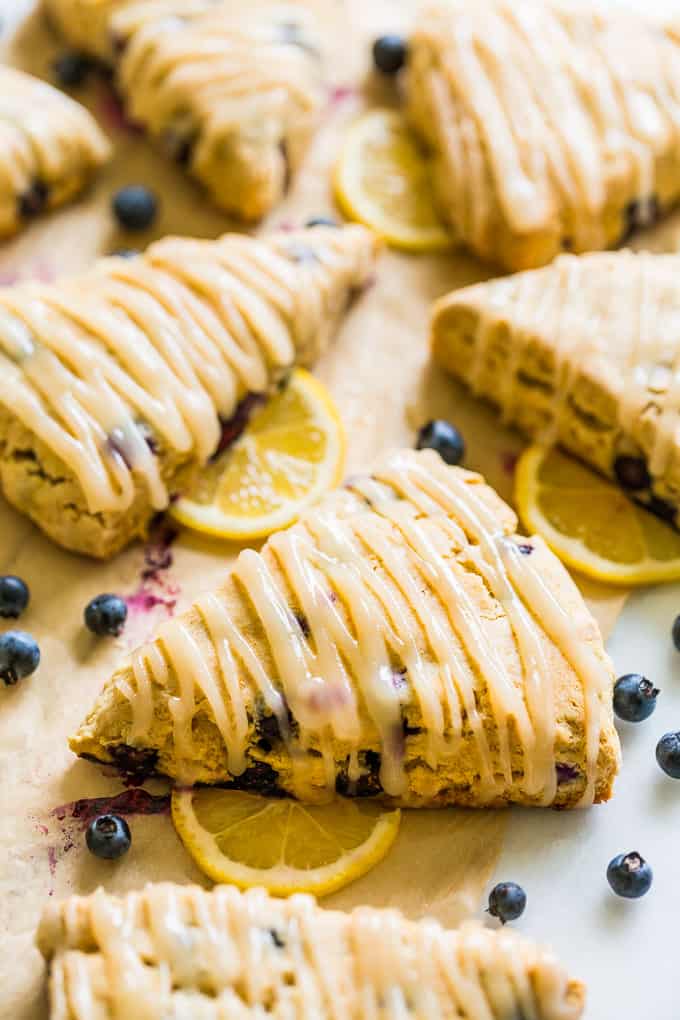 Gluten Free Lemon Blueberry Scones | Get Inspired Everyday!