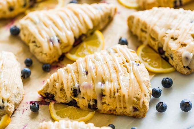 Gluten Free Lemon Blueberry Scones | Get Inspired Everyday!