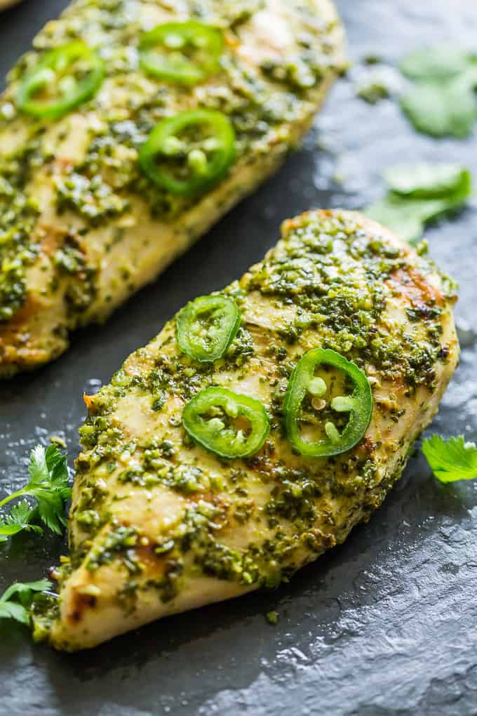 Jalapeno Cilantro Lime Grilled Chicken | Get Inspired Everyday!