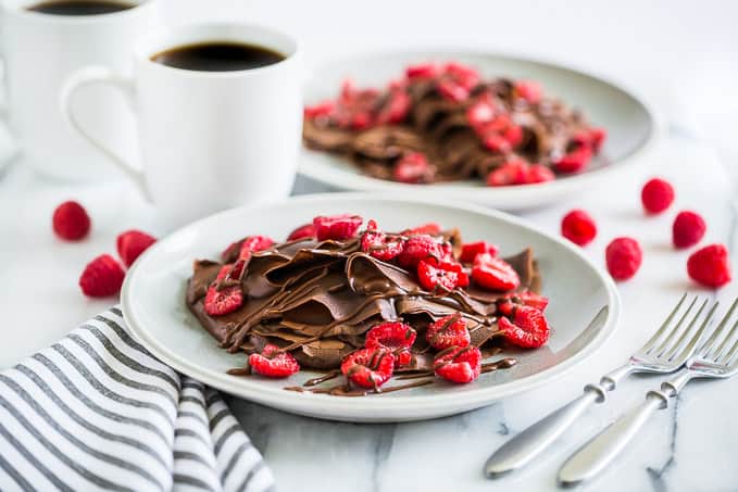 Double Chocolate Gluten Free Crepes | Get Inspired Everyday!