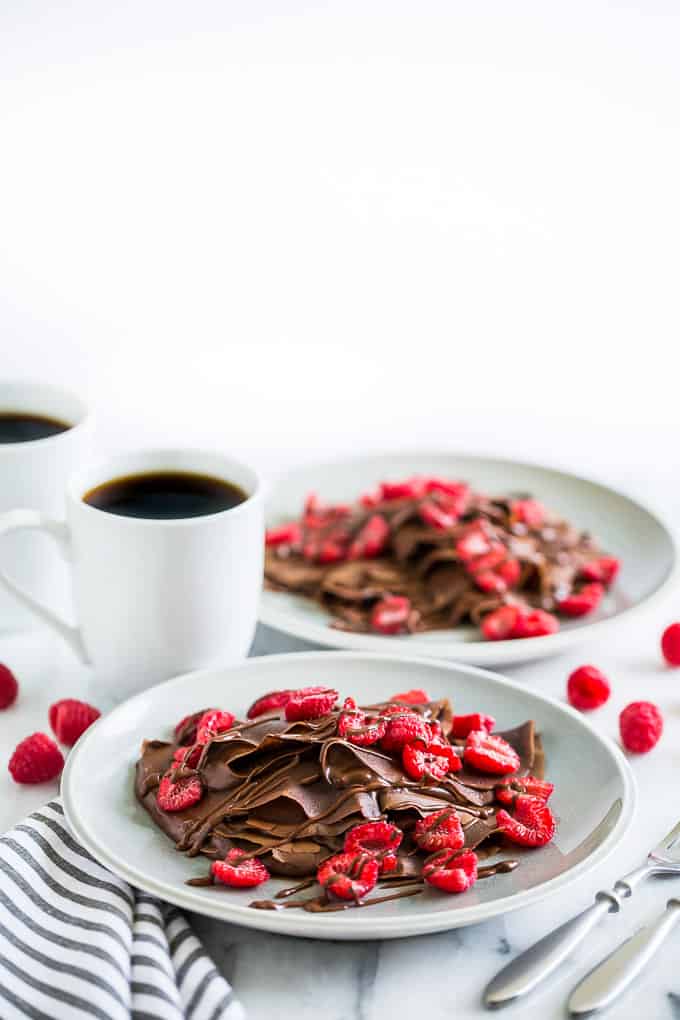 Double Chocolate Gluten Free Crepes | Get Inspired Everyday!