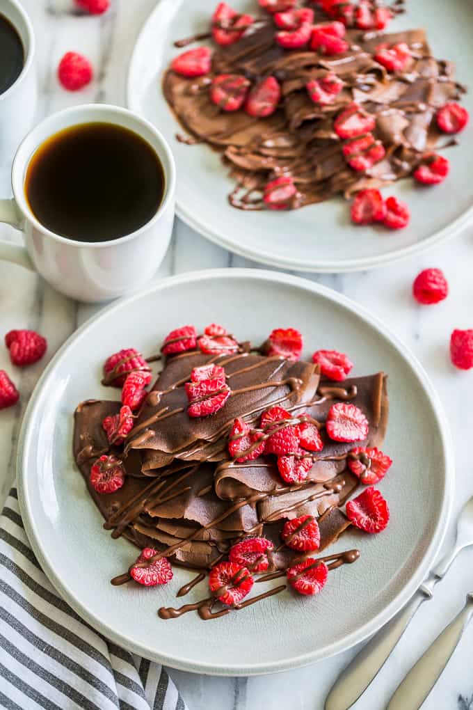 Double Chocolate Gluten Free Crepes | Get Inspired Everyday!