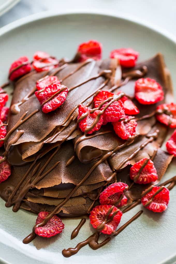 Double Chocolate Gluten Free Crepes | Get Inspired Everyday!