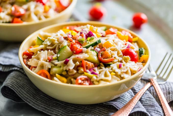 Mediterranean Pasta Salad | Get Inspired Everyday!