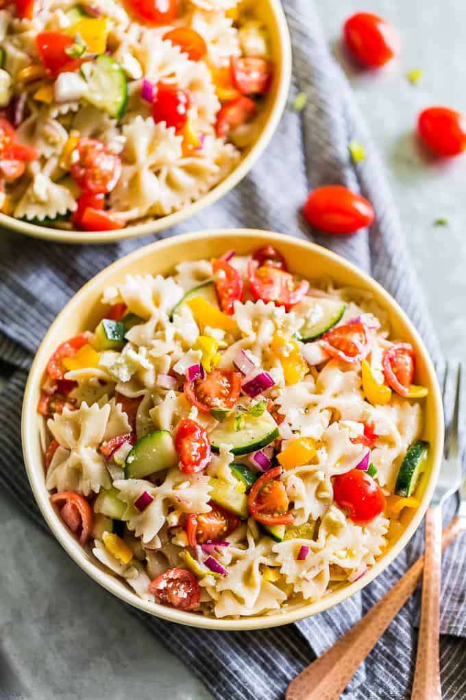 Mediterranean Pasta Salad | Get Inspired Everyday!