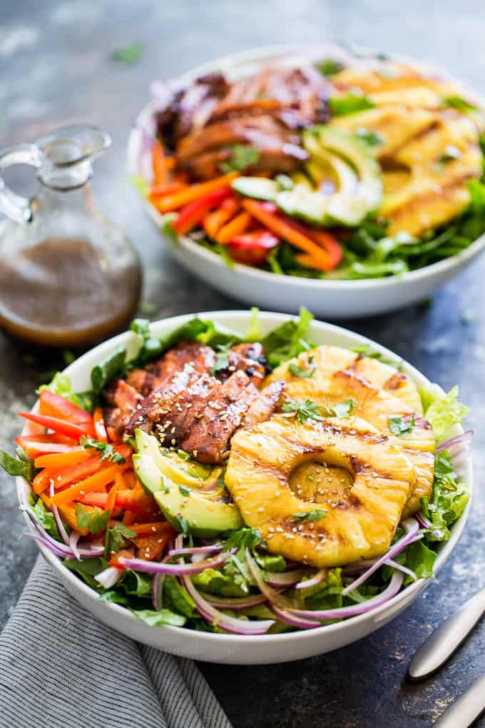 Grilled Teriyaki Chicken Salad | Get Inspired Everyday!
