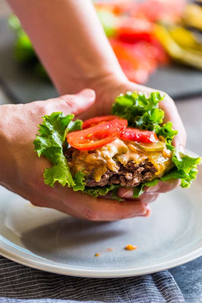 In and Out Style Burger Lettuce Wraps | Get Inspired Everyday!