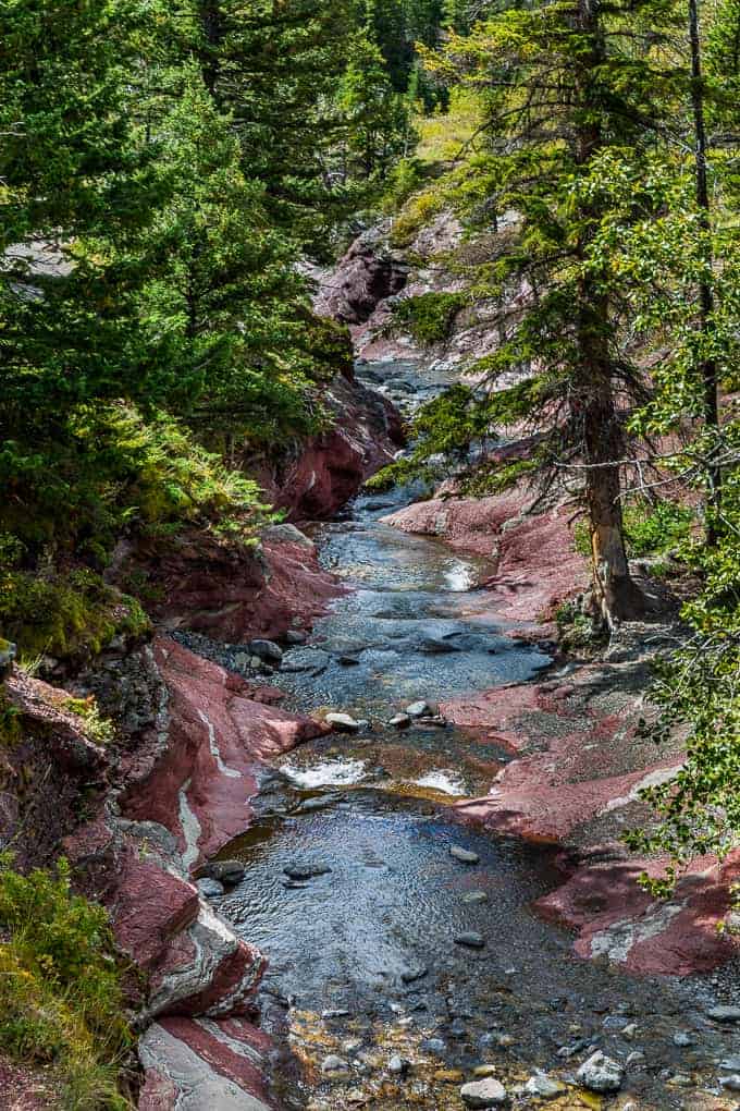 Red Rock Canyon in Waterton Lakes National Park | Get Inspired Everyday!