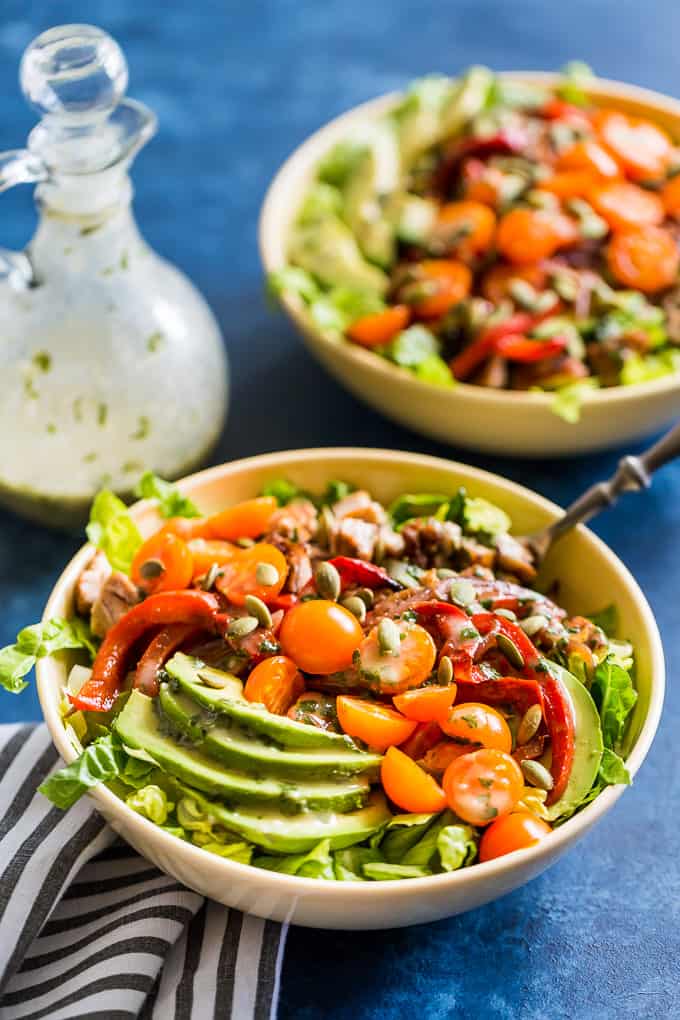 Sheet Pan Fajita Salad Bowls | Get Inspired Everyday!