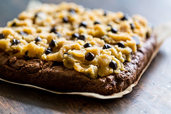 Grain Free Cookie Dough Brownies | Get Inspired Everyday!