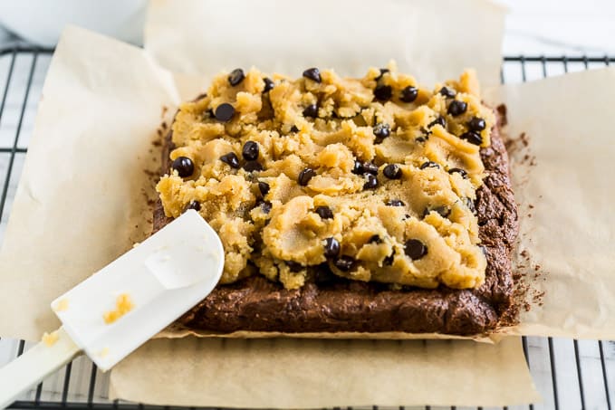 Grain Free Cookie Dough Brownies | Get Inspired Everyday!