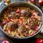 Honey Mustard Chicken Apple Skillet Dinner | Get Inspired Everyday!