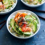 California Sushi Bowls with Japanese Togarashi Mayo | Get Inspired Everyday!