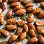 Rosemary Sea Salt Roasted Almonds | Get Inspired Everyday!