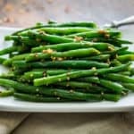 Sesame Ginger Glazed Green Beans | Get Inspired Everyday!