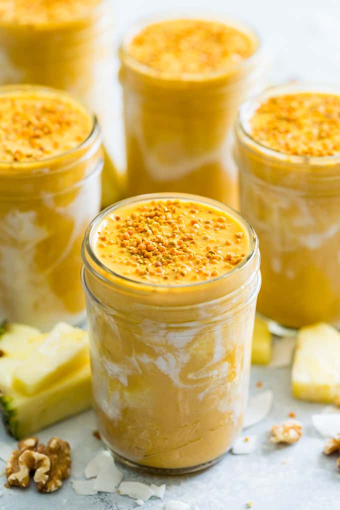 Turmeric Morning Glory Smoothie | Get Inspired Everyday!